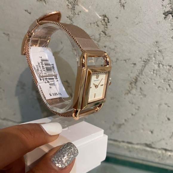 Tory Burch Phipps Rose Gold Watch - Picture 4 of 7